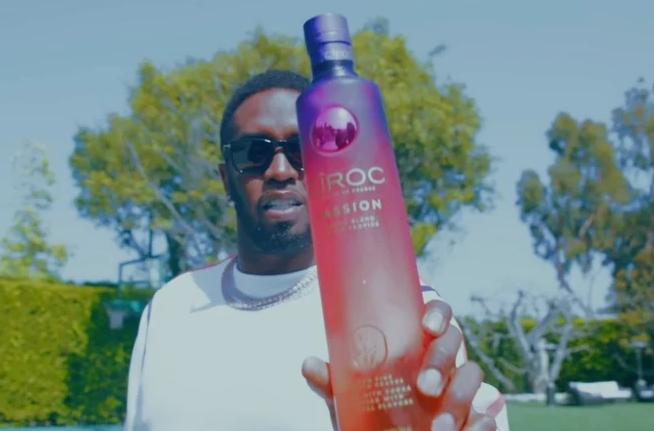 Diddy’s Businesses Experience Universal Downfall // Sean Diddy Combs holding Ciroc bottle - via Diageo