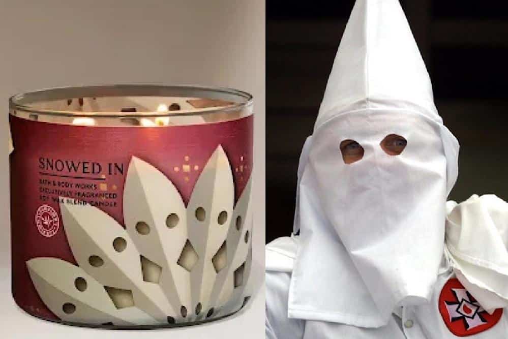 Bath & Body Works gets backlash over KKK-hood looking candle 