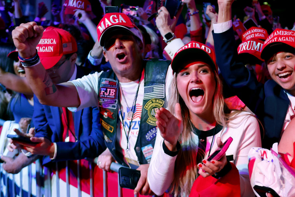 Republican Presidential Nominee Donald Trump Holds Election Night Event In West Palm Beach