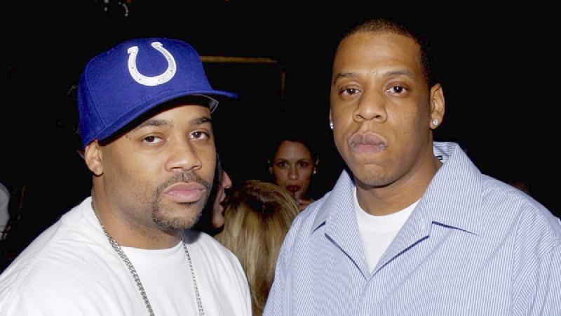 Roc-A-Fella Records gains New York State as a one-third owner // Damon Dash - Jay Z (Wireimage-Getty)