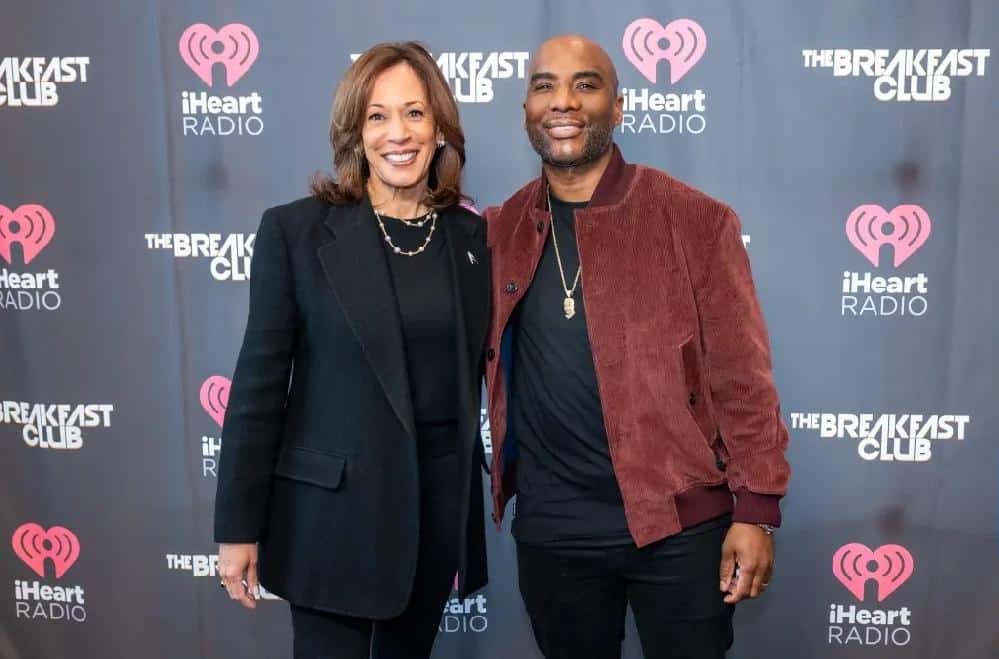 Kamala Harris and Charlamagne Tha God - Getty