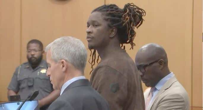 Young Thug's plea deal has the music community buzzing lately. // Young Thug accepts plea deal - screenshot